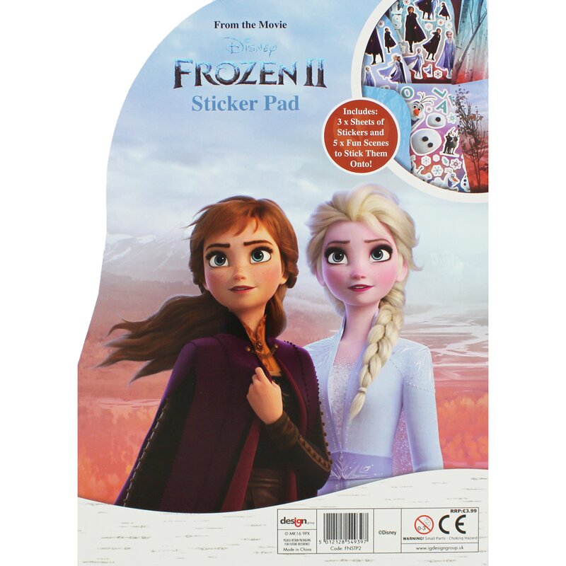 Jucarii, Copii si Bebe - Jucarii si jocuri - Jucarii & jocuri educative - Jocuri si jucarii educative - Frozen 2 - Set De Stickere - Infinity.ro