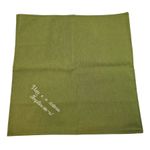 Casa si Gradina - Textile si covoare - Textile bucatarie - Servete si naproane - Set 12 servetele brodate, bumbac, 35 x 35 cm , Olive - Infinity.ro