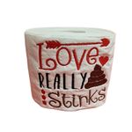 Market - Cadouri - Cadouri personalizate - Hartie Igienica Brodata " Love really", multicolor, celuloza - Infinity.ro