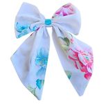 Fashion, accesorii si bijuterii - Femei - Accesorii femei - Accesorii pentru par femei - Clama de par, accesorizata cu funda  Joy Ariale, alb - Infinity.ro