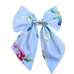 Fashion, accesorii si bijuterii - Femei - Accesorii femei - Accesorii pentru par femei - Clama de par, accesorizata cu funda  Joy Ariale, alb - Infinity.ro