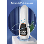 Ingrijire personala si Cosmetice - Aparate & accesorii ingrijire personala - Epilatoare si accesorii - Epilatoare - Epilator IPL Premium MAROVIO®, 999.999 pulsatii, epilare definitiva, senzor piele, 5 viteze, tub lumina quartz Xenon, Alb/Negru - Infinity.ro
