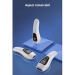 Ingrijire personala si Cosmetice - Aparate & accesorii ingrijire personala - Epilatoare si accesorii - Epilatoare - Epilator IPL Premium MAROVIO®, 999.999 pulsatii, epilare definitiva, senzor piele, 5 viteze, tub lumina quartz Xenon, Alb/Negru - Infinity.ro