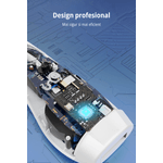 Ingrijire personala si Cosmetice - Aparate & accesorii ingrijire personala - Epilatoare si accesorii - Epilatoare - Epilator IPL Premium MAROVIO®, 999.999 pulsatii, epilare definitiva, senzor piele, 5 viteze, tub lumina quartz Xenon, Alb/Negru - Infinity.ro