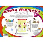 Carti si Birotica - Carti - Manuale si auxiliare scolare - Culegeri auxiliare - Alfabetul vesel ilustrat. 40 de planse A3, autor Celina Iordache - Infinity.ro