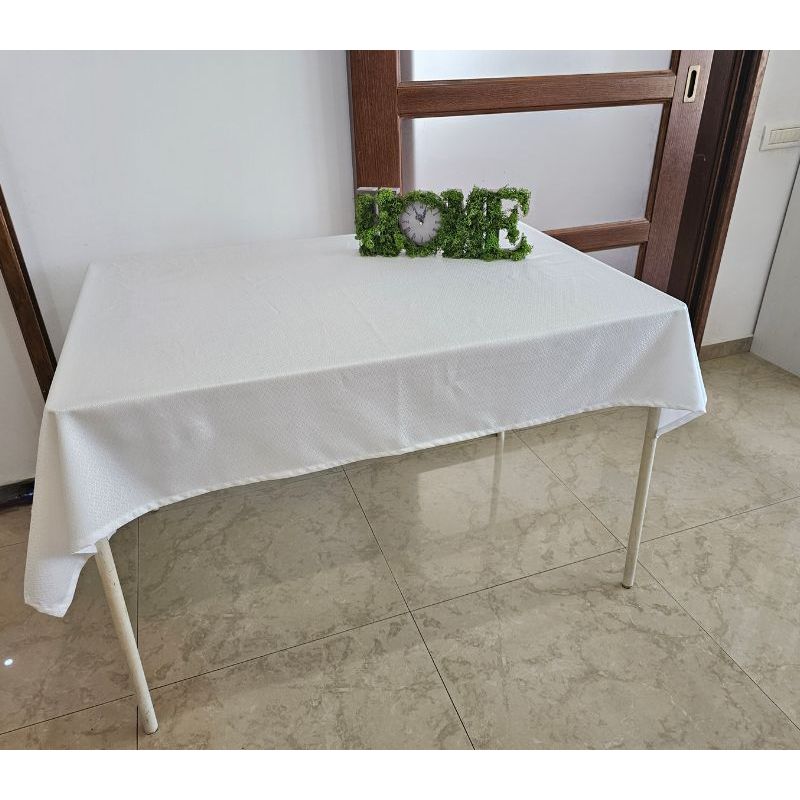 Casa si Gradina - Textile si covoare - Textile bucatarie - Fete de masa - Fata de masa, Crystal By Ariale, 140x200cm, textil, alb - Infinity.ro