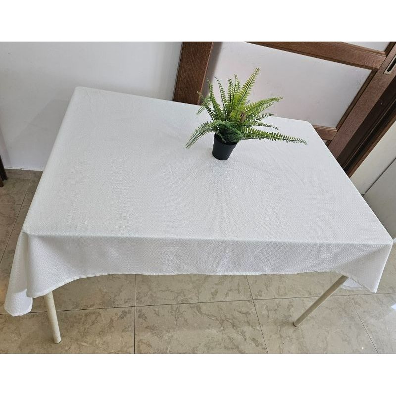 Casa si Gradina - Textile si covoare - Textile bucatarie - Fete de masa - Fata de masa, Crystal By Ariale, 140x200cm, textil, alb - Infinity.ro