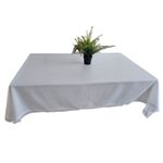 Casa si Gradina - Textile si covoare - Textile bucatarie - Fete de masa - Fata de masa cu dantela, Crystal By Ariale, 100x140cm, textil, alb - Infinity.ro