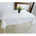 Casa si Gradina - Textile si covoare - Textile bucatarie - Fete de masa - Fata de masa cu dantela, Crystal By Ariale, 100x140cm, textil, alb - Infinity.ro