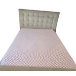 Casa si Gradina - Textile si covoare - Lenjerii de pat - Cearceafuri de pat - Cearceaf de pat cu elastic Zenith Blush Ariale, bumbac ranforce, 160 X 200 cm, Multicolor - Infinity.ro