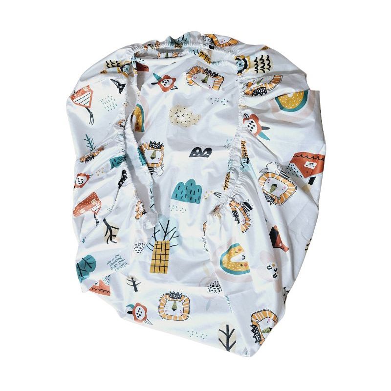 Casa si Gradina - Textile si covoare - Lenjerii de pat - Cearceafuri de pat - Cearceaf de pat cu elastic Vis de Leu Ariale, bumbac ranforce, 180 X 200 x 25, Multicolor - Infinity.ro