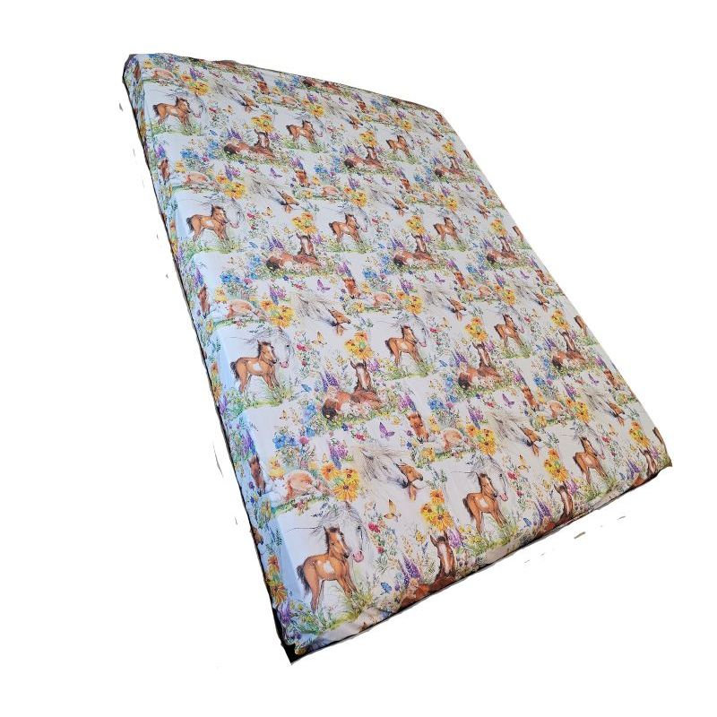 Casa si Gradina - Textile si covoare - Lenjerii de pat - Cearceafuri de pat - Cearceaf de pat cu elastic Arome de Poveste Ariale, bumbac ranforce, 180 X 200x25, Multicolor - Infinity.ro