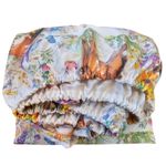Casa si Gradina - Textile si covoare - Lenjerii de pat - Cearceafuri de pat - Cearceaf de pat cu elastic Arome de Poveste Ariale, bumbac ranforce, 180 X 200x25, Multicolor - Infinity.ro