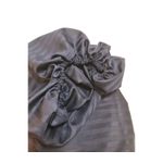 Casa si Gradina - Textile si covoare - Lenjerii de pat - Cearceafuri de pat - Cearceaf de pat cu elastic ARIALE, damasc satinat, 180 X 200 X 25, Maro - Infinity.ro