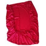 Casa si Gradina - Textile si covoare - Lenjerii de pat - Cearceafuri de pat - Cearceaf de pat cu elastic ARIALE, damasc satinat, 160 X 200, Rosu - Infinity.ro