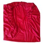 Casa si Gradina - Textile si covoare - Lenjerii de pat - Cearceafuri de pat - Cearceaf de pat cu elastic ARIALE, damasc satinat, 160 X 200, Rosu - Infinity.ro