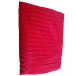 Casa si Gradina - Textile si covoare - Lenjerii de pat - Cearceafuri de pat - Cearceaf de pat cu elastic ARIALE, damasc satinat, 160 X 200, Rosu - Infinity.ro