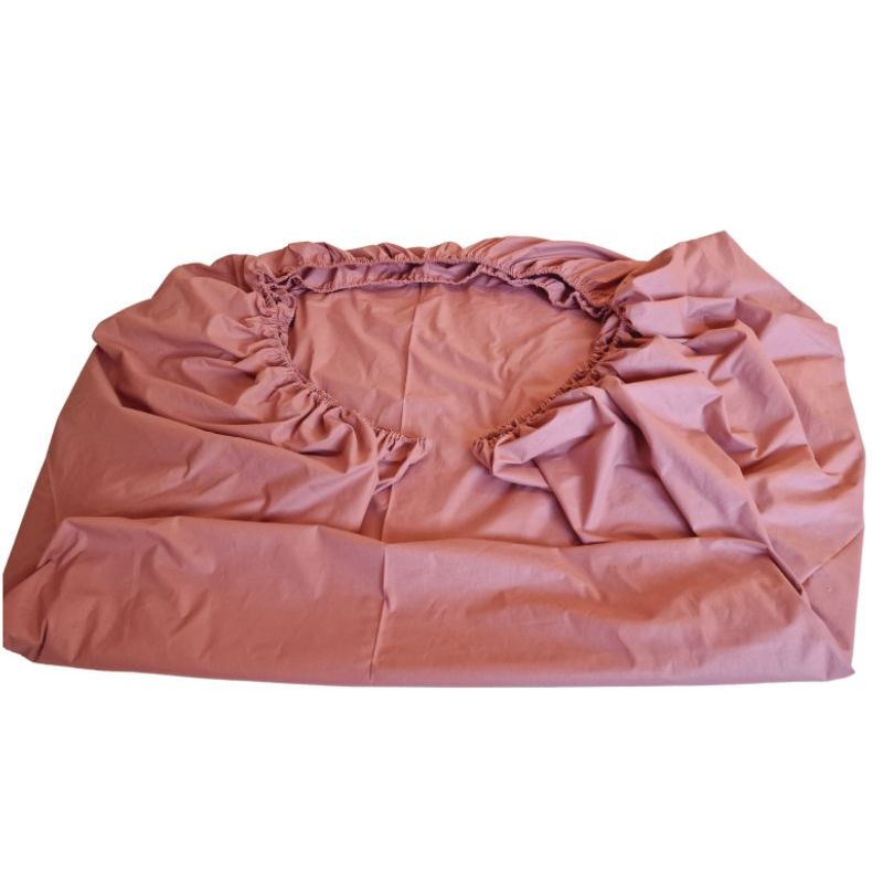 Casa si Gradina - Textile si covoare - Lenjerii de pat - Cearceafuri de pat - Cearceaf de pat cu elastic ARIALE, bumbac ranforce, 140 X 200 cm, Lila - Infinity.ro