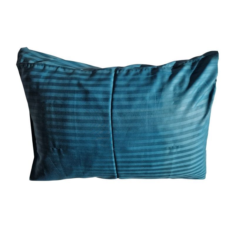 Casa si Gradina - Textile si covoare - Lenjerii de pat - Fete de perna - Set 2 fete de perna, ARIALE, damasc satinat, 50x70cm, turcoaz - Infinity.ro