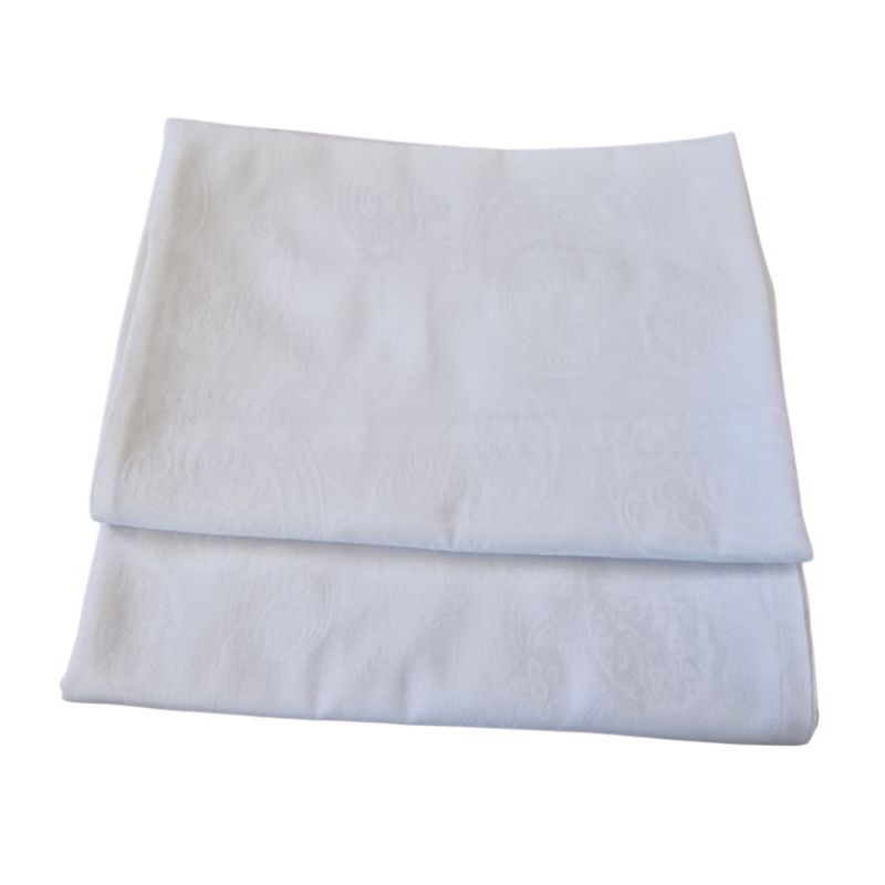 Casa si Gradina - Textile si covoare - Lenjerii de pat - Fete de perna - Set 2 fete de perna, Jaquard ARIALE, 50x70cm, bumbac, Alb - Infinity.ro