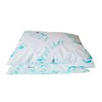 Casa si Gradina - Textile si covoare - Lenjerii de pat - Fete de perna - Set 2 fete de perna, ARIALE, Alb/Bleu, 50x70cm, bumbac ranforce - Infinity.ro