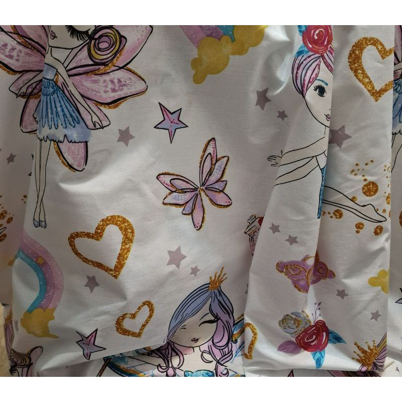 Casa si Gradina - Textile si covoare - Lenjerii de pat - Fete de perna - Set 2 fete de perna, Zane, 50x70cm, bumbac ranforce, Multicolor - Infinity.ro