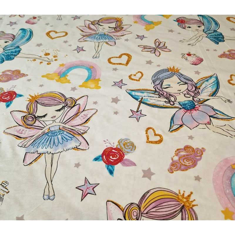 Casa si Gradina - Textile si covoare - Lenjerii de pat - Fete de perna - Set 2 fete de perna, Zane, 50x70cm, bumbac ranforce, Multicolor - Infinity.ro