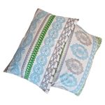 Casa si Gradina - Textile si covoare - Lenjerii de pat - Fete de perna - Set 2 fete de perna, Arabesque, 50x70cm, bumbac ranforce, Multicolor - Infinity.ro