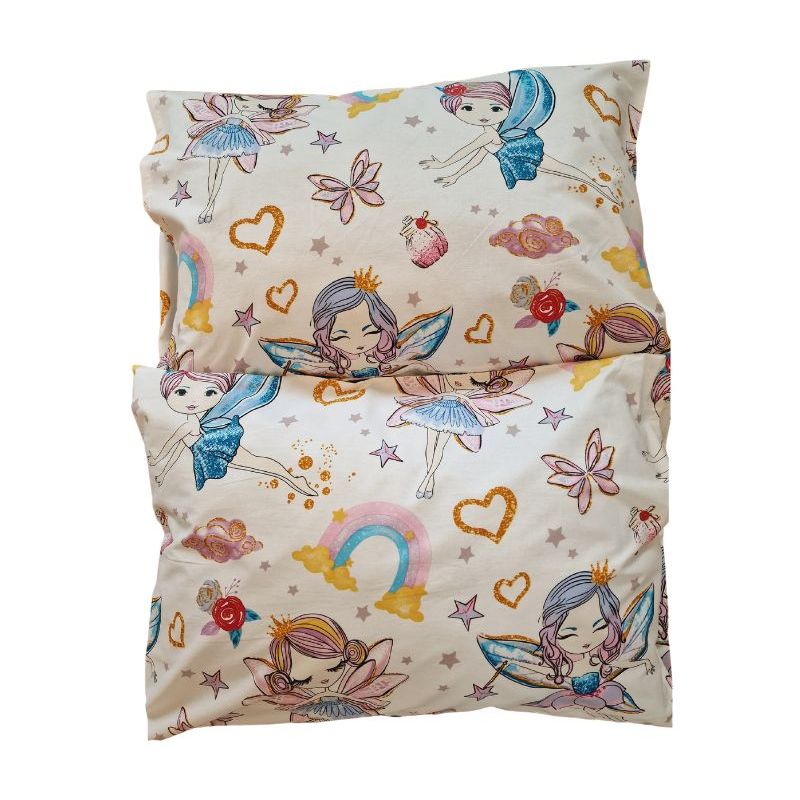 Casa si Gradina - Textile si covoare - Lenjerii de pat - Fete de perna - Set 2 fete de perna, Zane, 50x70cm, bumbac ranforce, Multicolor - Infinity.ro