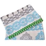 Casa si Gradina - Textile si covoare - Lenjerii de pat - Fete de perna - Set 2 fete de perna, Arabesque, 50x70cm, bumbac ranforce, Multicolor - Infinity.ro