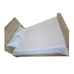 Casa si Gradina - Textile si covoare - Lenjerii de pat - Seturi de lenjerie - Lenjerie Jaquard 2 persoane, ARIALE, 3 piese, Alb - Infinity.ro