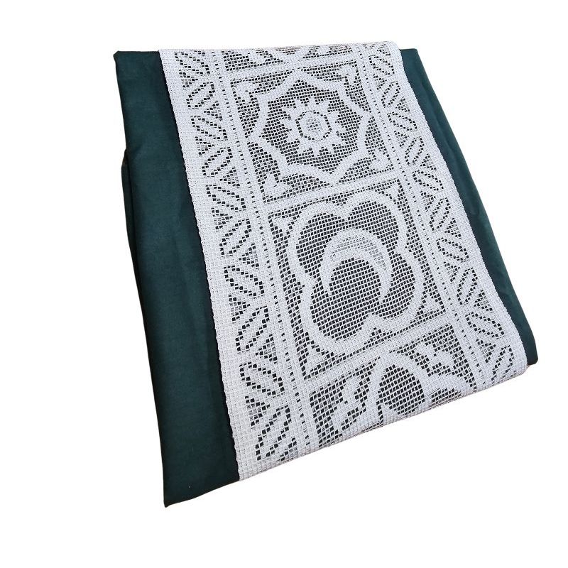 Casa si Gradina - Textile si covoare - Lenjerii de pat - Seturi de lenjerie - Lenjerie de pat Dulce Visare Ariale, pentru 2 persoane, 4 piese, bumbac ranforce, Verde - Infinity.ro