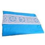 Casa si Gradina - Textile si covoare - Lenjerii de pat - Seturi de lenjerie - Lenjerie de pat Dulce Visare Ariale, pentru 2 persoane, 4 piese, bumbac ranforce, Turcoaz - Infinity.ro