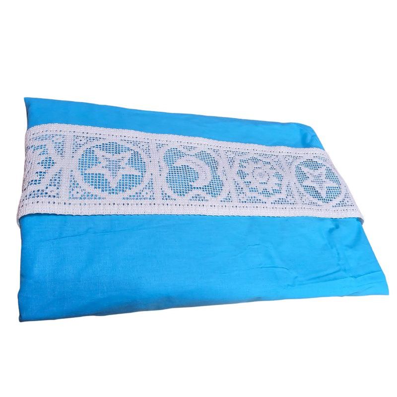 Casa si Gradina - Textile si covoare - Lenjerii de pat - Seturi de lenjerie - Lenjerie de pat Dulce Visare Ariale, pentru 2 persoane, 4 piese, bumbac ranforce, Turcoaz - Infinity.ro