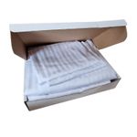 Casa si Gradina - Textile si covoare - Lenjerii de pat - Seturi de lenjerie - Lenjerie de pat ARIALE pentru 2 persoane, 6 piese, King Size, damasc satinat, Alb - Infinity.ro