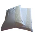 Casa si Gradina - Textile si covoare - Lenjerii de pat - Seturi de lenjerie - Lenjerie de pat Dulce Visare Ariale, pentru 2 persoane, 4 piese, bumbac ranforce, Alb - Infinity.ro