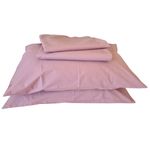 Casa si Gradina - Textile si covoare - Lenjerii de pat - Seturi de lenjerie - Lenjerie de pat brodata Family by Ariale, pentru 2 persoane, 4 piese, bumbac ranforce, 200 x220 cm, Lila - Infinity.ro