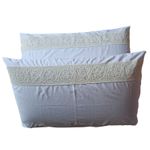 Casa si Gradina - Textile si covoare - Lenjerii de pat - Seturi de lenjerie - Lenjerie de pat Dulce Visare Ariale, pentru 2 persoane, 4 piese, bumbac ranforce, Alb - Infinity.ro