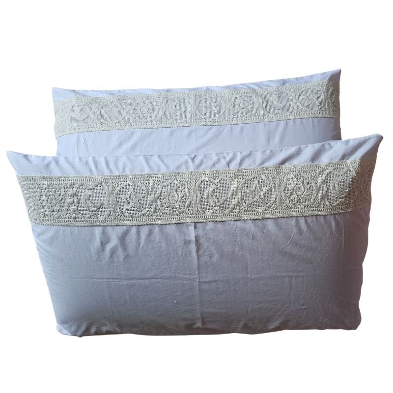 Casa si Gradina - Textile si covoare - Lenjerii de pat - Seturi de lenjerie - Lenjerie de pat Dulce Visare Ariale, pentru 2 persoane, 4 piese, bumbac ranforce, Alb - Infinity.ro