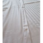 Casa si Gradina - Textile si covoare - Lenjerii de pat - Seturi de lenjerie - Lenjerie de pat pentru 2 persoane, 4 piese, damasc satinat, cearceaf de pat cu elastic 180 x 200 x 25, Alb - Infinity.ro