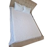 Casa si Gradina - Textile si covoare - Lenjerii de pat - Seturi de lenjerie - Lenjerie Jaquard 2 persoane, ARIALE, 3 piese, Alb - Infinity.ro