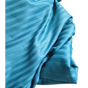 Lenjerie de pat pentru 2 persoane, 4 piese, damasc satinat, Turcoaz