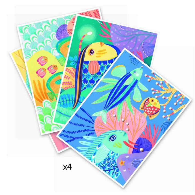 Jucarii, Copii si Bebe - Jucarii si jocuri - Jucarii & jocuri educative - Jocuri si jucarii educative - Set lucru manual si desen - Sub apa - Infinity.ro