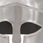 Casa si Gradina - Decoratiuni - Decoratiuni petrecere - Masti si costume carnaval - Coif razboinic grec aspect antichizat joc de rol argintiu otel - Infinity.ro