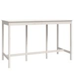 Casa si Gradina - Mobilier - Seturi de mobilier - Seturi bucatarie - Set mobilier de bar, 9 piese, alb, lemn masiv de pin - Infinity.ro