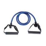 Sport si Outdoor - Fitness - Accesorii fitness - Benzi elastice fitness - Extensor cu coarda elastica si manere, Atleti, 1.6 m - Infinity.ro