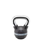 Sport si Outdoor - Fitness - Greutati si echipament - Kituri, gantere si dumbell - Gantera Kettlebel Exclusiv Premium, 6 kg, Maner crom, Negru - Infinity.ro