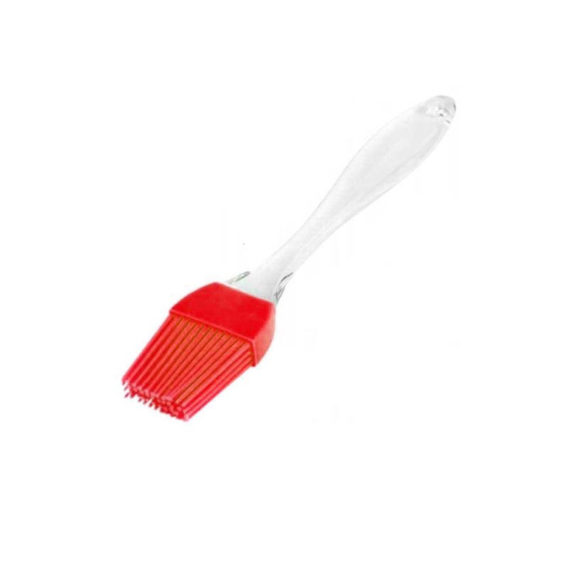 Casa si Gradina - Bucatarie si vesela - Ustensile bucatarie - Pensule, spatule si teluri bucatarie - Pensula de silicon pentru bucatarie, 22 cm, rosu - Infinity.ro