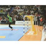 Sport si Outdoor - Sporturi de echipa - Handbal - Set 2 plase porti handbal Huck 3x2 m WM,  fir 5 mm fara nod, culoare galbena - Infinity.ro
