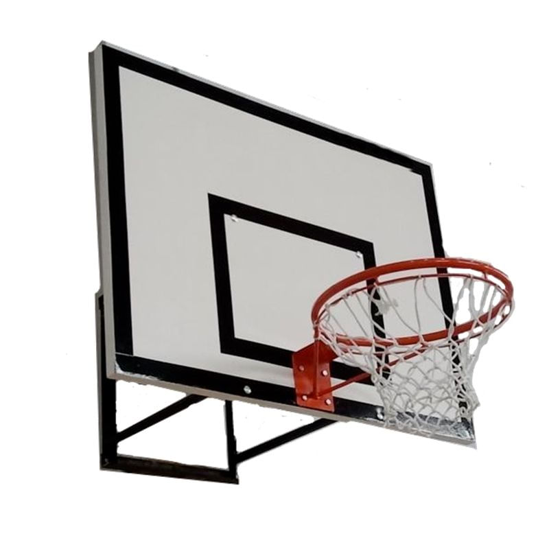 Sport si Outdoor - Sporturi de echipa - Baschet - Cosuri si panouri baschet - Sistem baschet perete Anastasia Sport – panou tego 120x90 cm, consola, inel si plasa - Infinity.ro